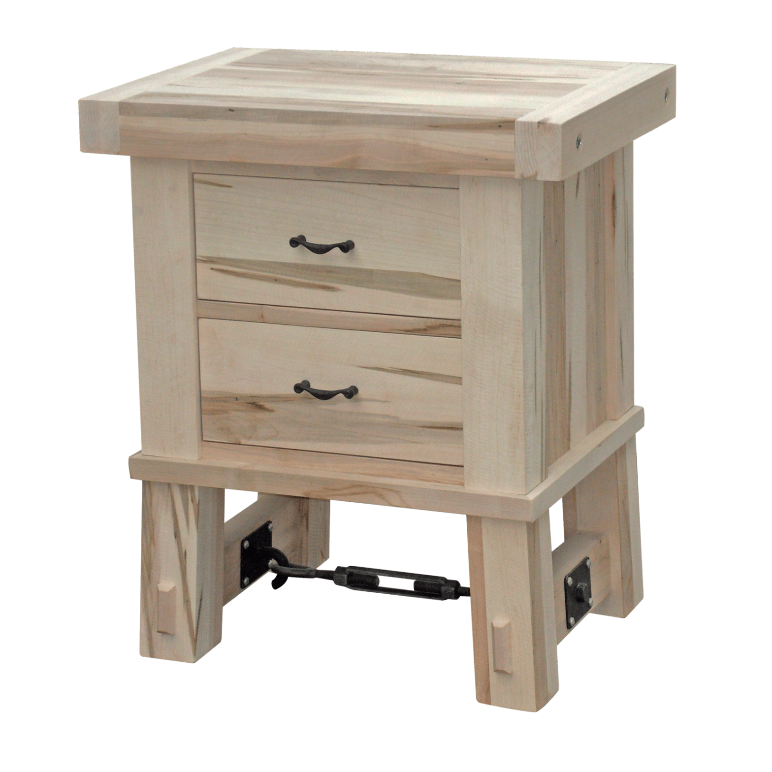 Nightstand 2742 with 2 Drawers Ruttle Brothers Furniture